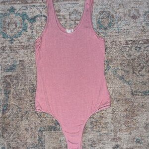 Women’s Bodysuit Tanks - 1 pink 1 black